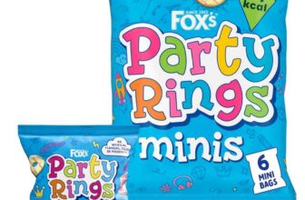Foxs Party Rings Mini Biscuits Multipack, 6 x 21g – Clubcard Price