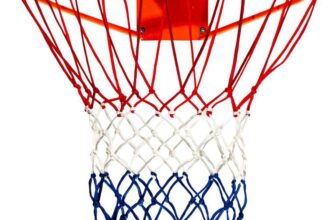 Franklin Sports Basketball Net, Red/White/Blue