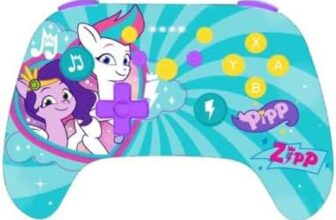 Freaks and Geeks My Little Pony – Manette Switch/PC Nano Sans-fil – My Little Pony Pipp & Zipp