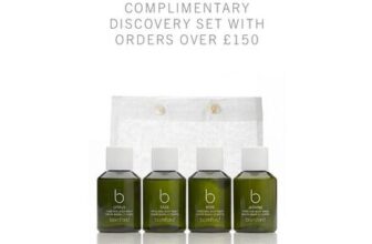 Free Bamford Discovery Set When You Spend £150 or More.