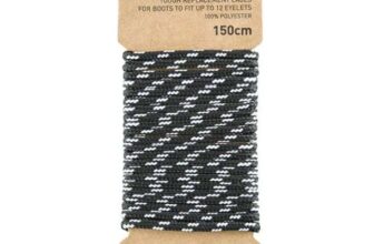 Free Delivery No Min Spend – e.g. Trespass Tough Walking Boot Laces 150cm