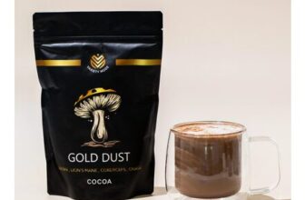 Free Sample Gold Dust Lions Mane Cocoa Drink Just £3.99 P&P
