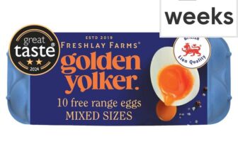 Freshlay Golden Yolks Free Range Eggs 10 Pack 540G – Clubcard Price