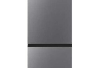 Fridgemaster MC50165ES 50cm Freestanding 60/40 Fridge Freezer – 175-litre – w/Voucher