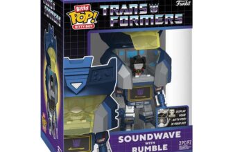 Funko Bitty Bots: Transformers – Soundwave with Rumble – Collectable Vinyl Figure – Official Merchandise