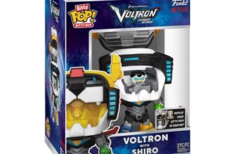 Funko Bitty Bots: Voltron: Legendary Defender – Voltron with Shiro Bitty POP – 2.2 cm & 12.3 cm
