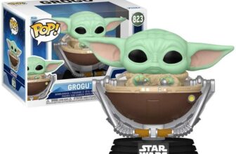 Funko POP Star Wars: The Mandalorian and Grogu – Grogu in Pram / The Mandalorian W/Grogu / Grogu – With Code