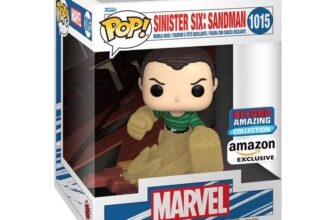 Funko Pop Deluxe: Marvel Sinister 6 – Sandman – Marvel Comics – Amazon Exclusive – Collectable Vinyl Figure – Official Merchandise