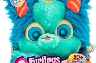 Furlings Furlittles Arlo Mini Interactive Plush Owl Toy with 50 Sounds & Adorable Expressions Soft Cuddly Talking Stuffed Animal for Kids Ages 3 Perfect Birthday