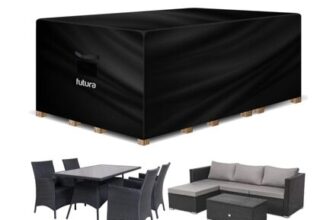 Futura Premium 600D Rectangular Waterproof Garden Furniture Cover