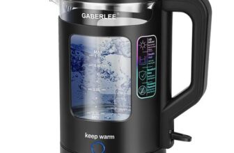 GABERLEE Electric Kettle, 1.7L, 3000W Fast Boil