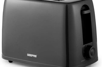GEEPAS 2 Slice Toaster 6 Browning Levels with Cancel Function