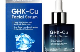 GHK-Cu Copper Peptide Serum with Hyaluronic Acid and Niacinamide