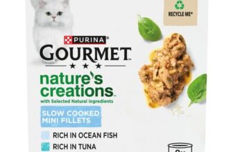 GOURMET Natures Creations Oceanfish and Tuna Wet Cat Food Cans