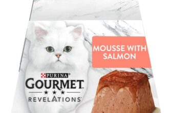 GOURMET Revelations Mousse Salmon Wet Cat Food 4x57g (Pack of 6) – £11.40 S&S