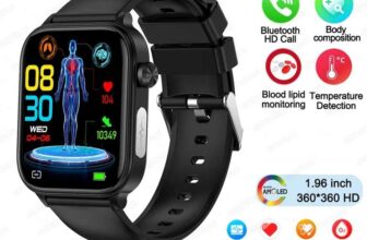 GUHUAVMI Health Smart Watch (With Code) Sold by Sport Smart Watch Factory Store