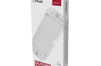 GXTrust 1253W Nintendo Switch 2 Protective Case, Silicone Grip Case with Textured Design, Anti-Dust Shock-Absorption Scratch Resistant