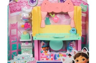 Gabbys Dollhouse Portal Room Playset: Cakeys Sprinkle Cake-Tastic Kitchen