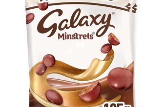 Galaxy Minstrels Milk Chocolate Bag, 195g (£1.93 – £1.72 Max S&S w/Voucher)