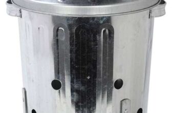 Galvanised Incinerator – 15L (free cc)