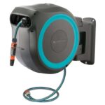Gardena Wall-Mounted 35m (114.8ft) Hose Box with Automatic Roll-Up (XL)