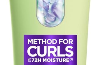 Garnier Shampoo For Curly Hair And Type 4 Coils, Method For Curls Sulphate-Free With 5% Hyaluronic Acid And Shea Butter For 72H Hydration And Curl Definition, For All Curl Types And Coils, 150ml