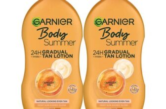 Garnier Summer Body Gradual Deep Tan Moisturiser Duo