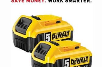 Genuine Dewalt DCB184 18v XR 5ah slide battery TWIN PACK – with code. Sold by Powertoolmate
