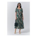 Georgia Tiered Floral Midi Dress