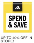 Get 20% off a £60 Spend/30% off a £90 Spend/40% off a £130 Spend adidas Outlet Stores Until 03/05