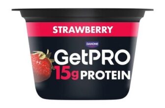 GetPro 15g High Protein Strawberry Yoghurt