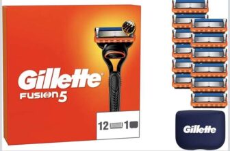 Gillette Fusion5 Mens Razor – 12 Blades S&S £19.71