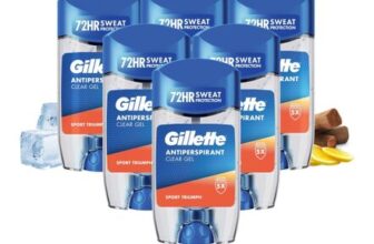 Gillette Sport Triumph Antiperspirant Roll-on for Men, Clear Gel