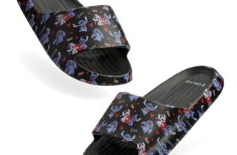 Girls Disney Stitch Sliders (12/13 UK Child)