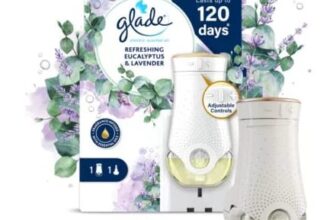 Glade Electric Scented Oil Plug in Holder & Refill Eucalyptus & Lavender 20ml