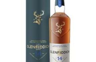 Glenfiddich 14 Year Old Bourbon Barrel Reserve Single Malt Scotch Whisky70cl – free C&C