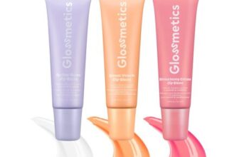 Glossmetics Glossy&Glazed Collection-Hydrating Fruit Butter Lip Mask, Pack of 3