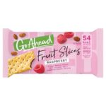 Go Ahead Raspberry Crispy Fruit Slices Snack Bars Multipack, 4 x 43.6 g – £0.95 S&S