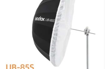 Godox UB-85S 33.5 Inch 85cm Parabolic Black Reflective Studio Light Umbrella – Shenzhen New Vision Photography Equipment