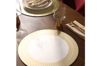 Gold Mirrored Charger Plate