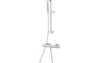 GoodHome Teesta Wall-Mounted Thermostatic Mixer Shower