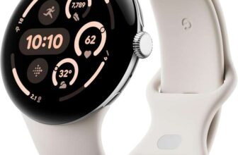 Google Pixel Watch 3 (41mm) Android smartwatch with heart rate tracking, advanced running from Fitbit