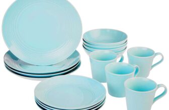 Gordon Ramsay Maze 16pc Sets Blue / White / Dark Grey