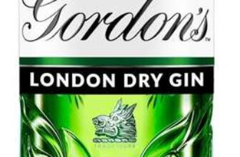 Gordons Special Dry London Gin 37.5% vol 1L Award-Winning Triple-Distilled London