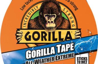 Gorilla 3044020 Tape All Weather Extreme Black 48mm x 11m – W/Voucher