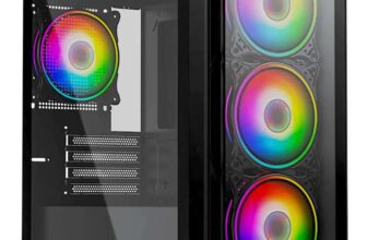 Gotraka GTR Gaming Blackout AM4 Gaming PC – upgrades inside ( Windows 11 / Nvidia RTX5060 / AMD Ryzen 5 5500 / 16GB / 1TB ) w/code