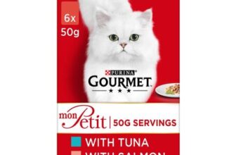 Gourmet Mon Petit Cat Food 6 X 50g – Fish