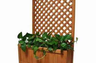 Gr8 Garden Wooden Planter with Lattice (With Code)