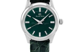 Grand Seiko Elegance The Byoka Summer Flow of Seasons Mechanical 37mm Mens Watch SBGW285 5 Year Warranty (£3290 w/Newsletter Signup)