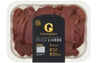 Gressingham Duck Livers 300g (Nectar)